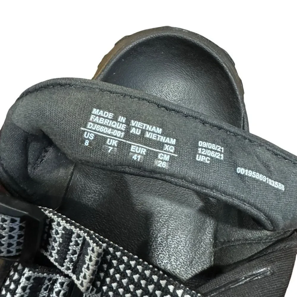 Nike Men's Dad Oneanta Sandals, Black/Pure Platinum/Wolf Grey
